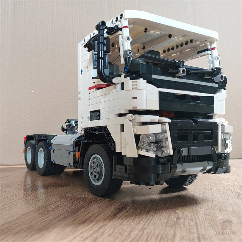 MOC - 77580 Technik Volve FMX 6×4 Traktor - LesDiy - Klemmbausteine