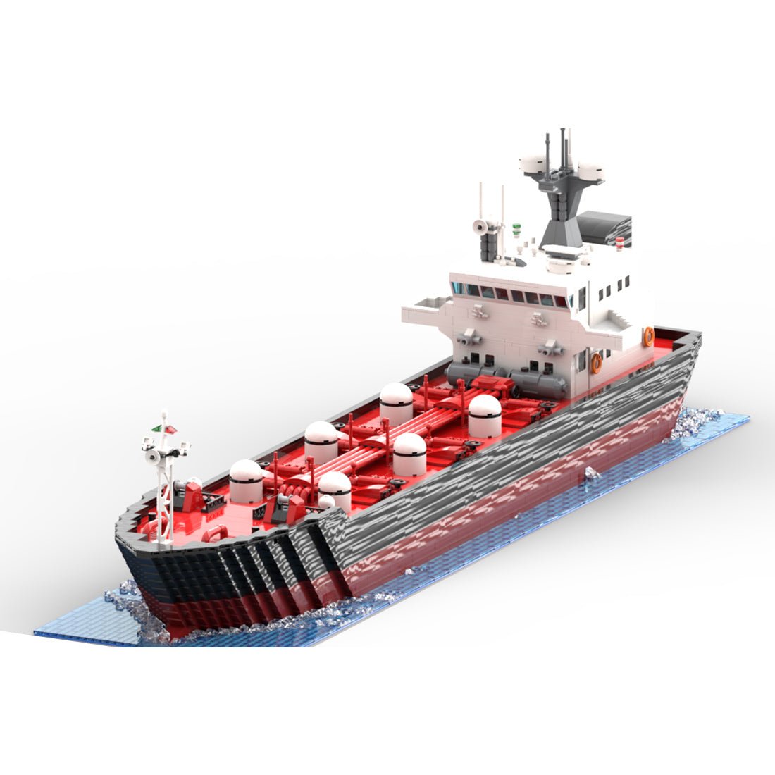 MOC - 77991 Oil Tanker Klemmbausteine - LesDiy - Klemmbausteine