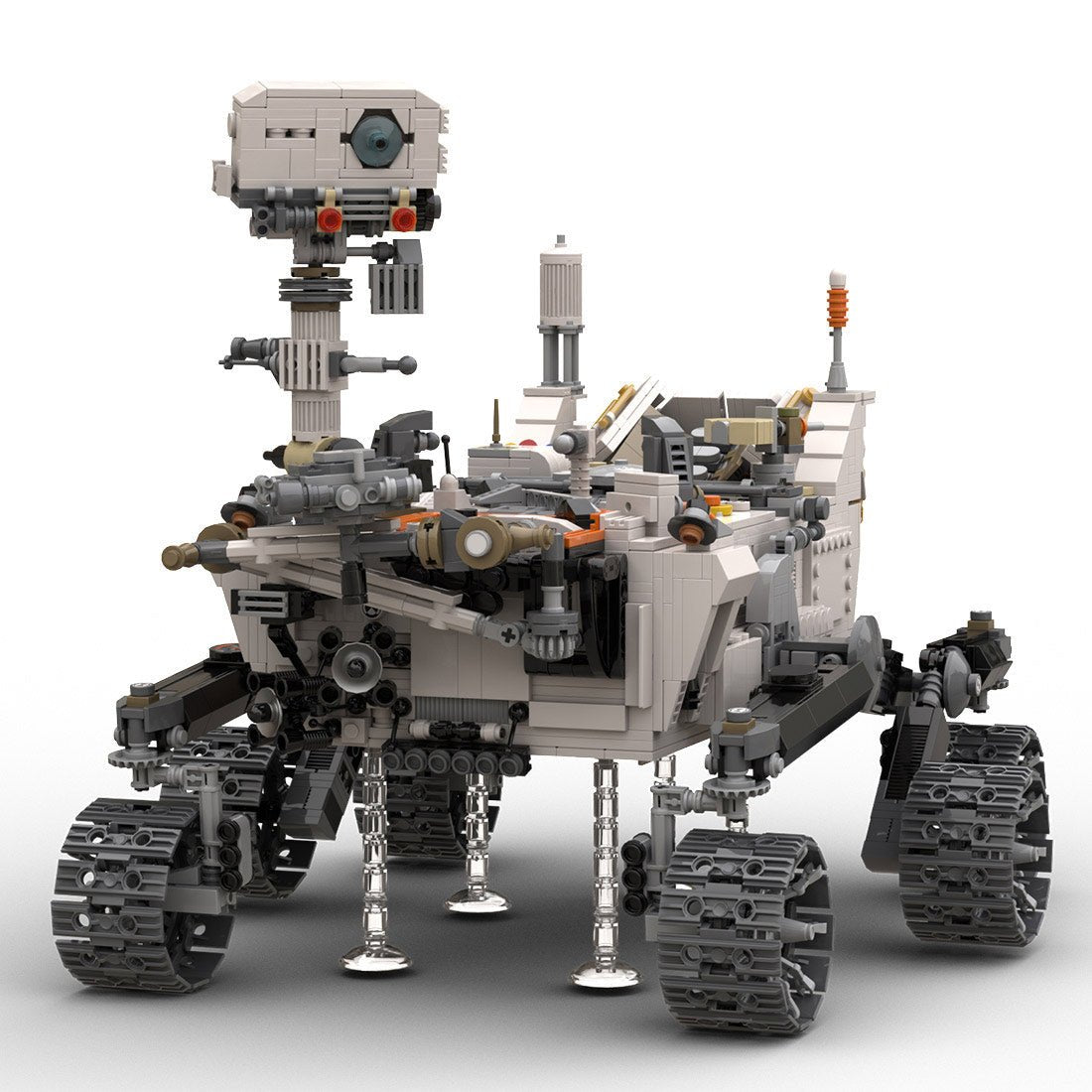 MOC - 80946 NASA Mars Curiosity Rover Klemmbausteine - LesDiy - Klemmbausteine