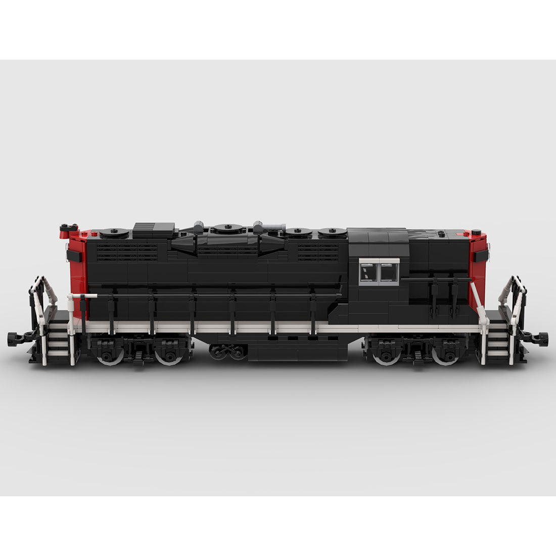 MOC - 81999 Kanadisches GP9 - Zugmodell - LesDiy - Klemmbausteine