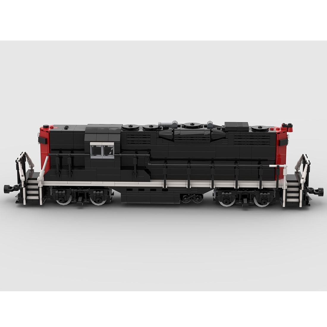 MOC - 81999 Kanadisches GP9 - Zugmodell - LesDiy - Klemmbausteine