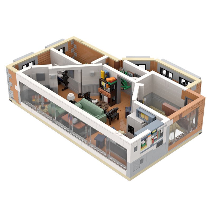 MOC - 83817 Seinfeld Wohnung - LesDiy - Klemmbausteine
