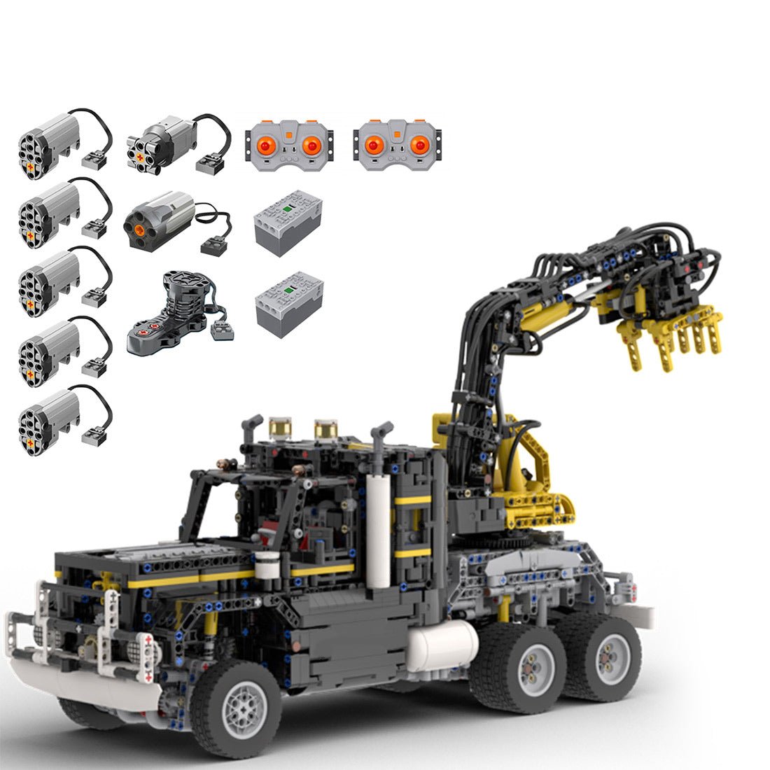 MOC - 83979 LT 8868 Air Tech Claw Rig RC Baustein - LesDiy - Klemmbausteine