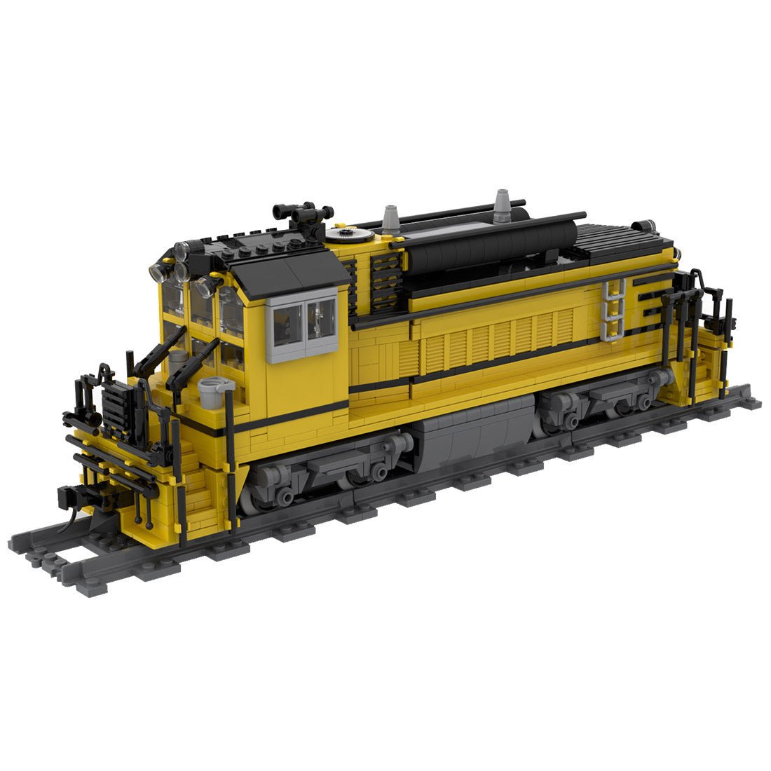 MOC - 87389 SW1200RS - Zug Klemmbausteine - LesDiy - Klemmbausteine