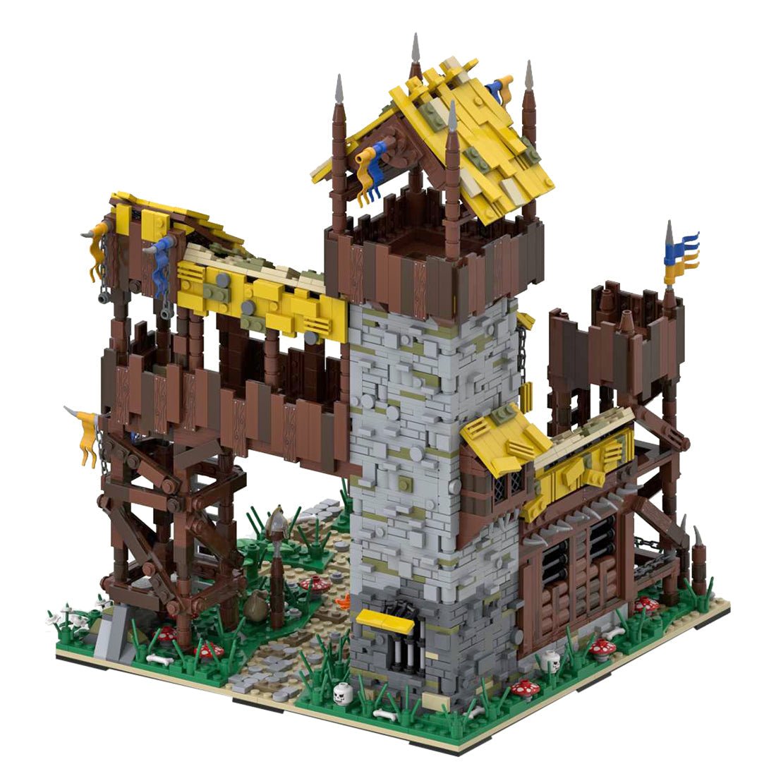 MOC - 87489 Ork - Außenposten Klemmbausteine - LesDiy - Klemmbausteine