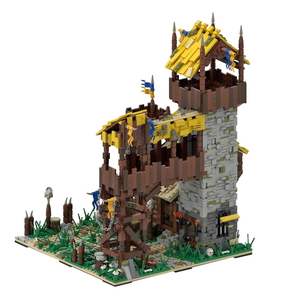 MOC - 87489 Ork - Außenposten Klemmbausteine - LesDiy - Klemmbausteine
