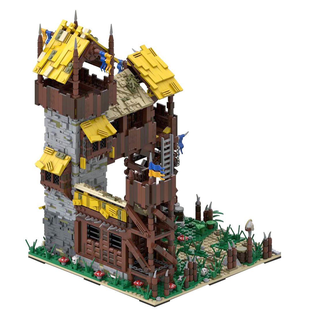 MOC - 87489 Ork - Außenposten Klemmbausteine - LesDiy - Klemmbausteine