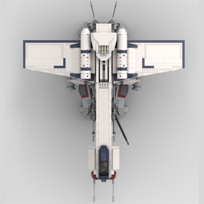 MOC - 87849 Combo AT - TE+Droopship - LesDiy - Klemmbausteine