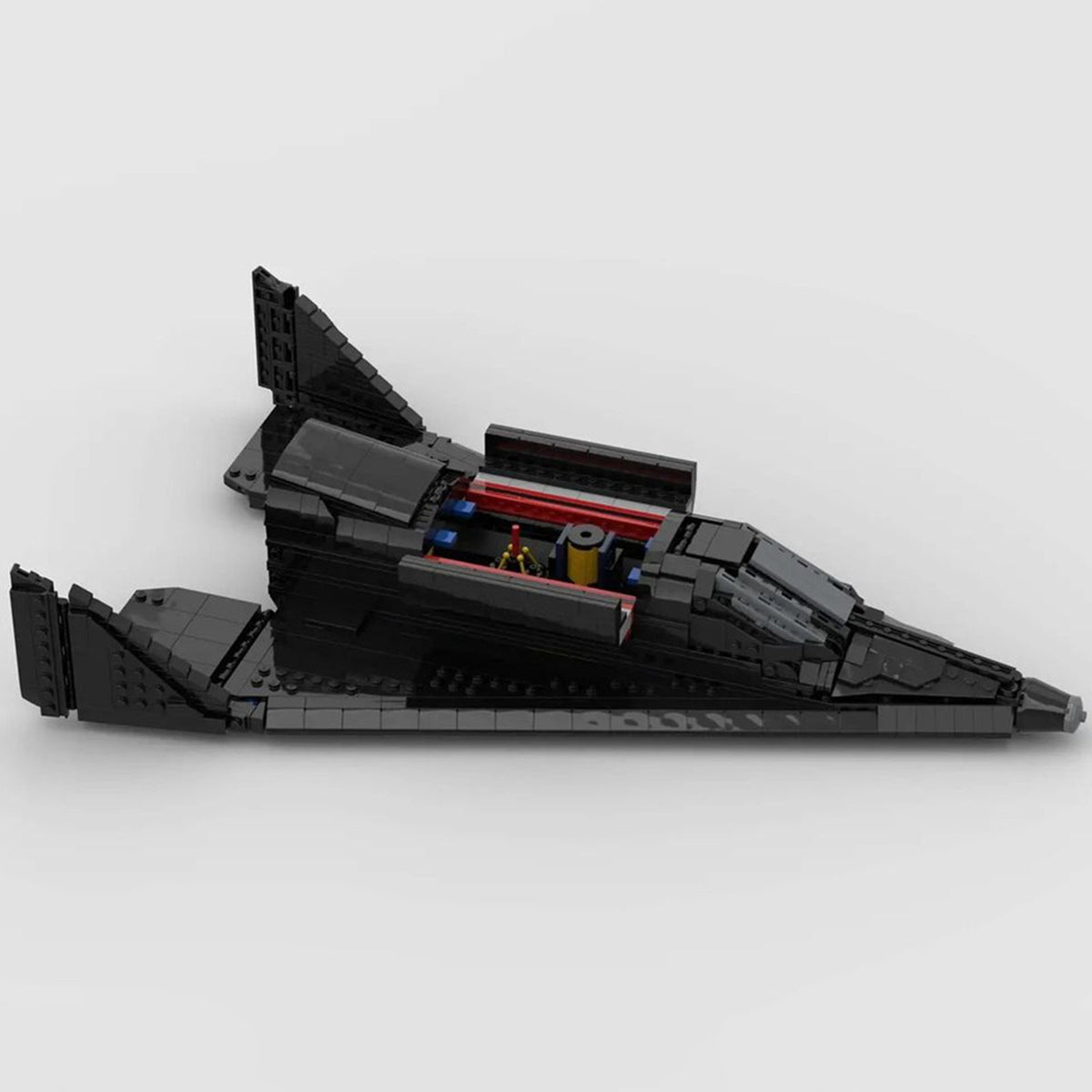 MOC - 88096 X - 20 Dyna - Soar Flugzeug Klemmbausteine - LesDiy - Klemmbausteine