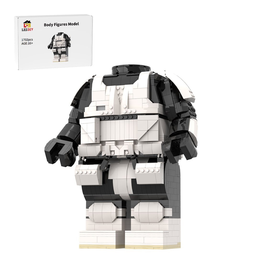 MOC - 89648 Scout Trooper Klemmbausteine - LesDiyproduct_type##