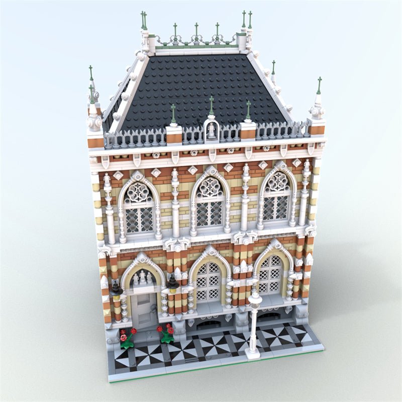 MOC - 89901 Modular Städtische Klavier Gesellschaft Klemmbausteine - LesDiy - Klemmbausteine