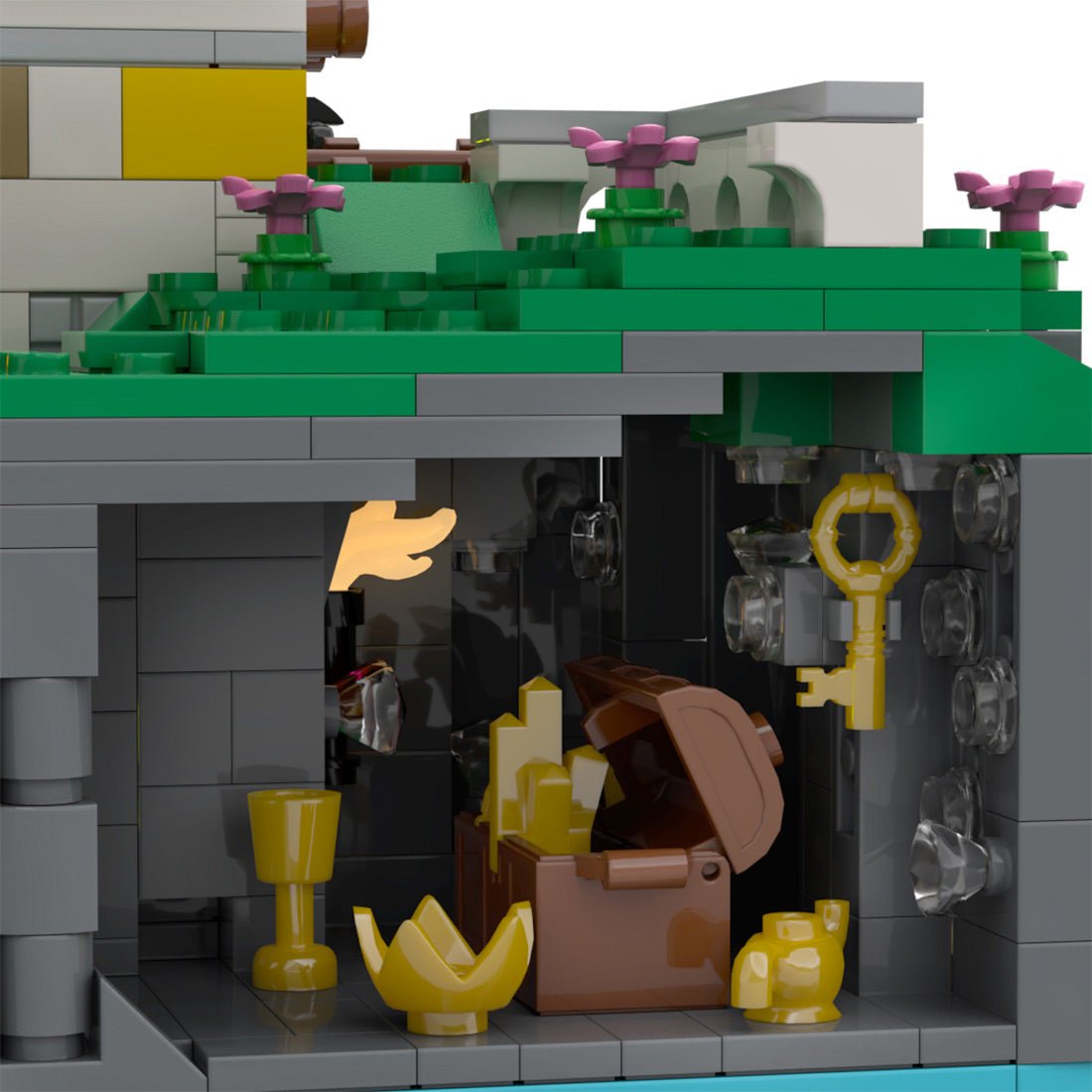 MOC - 90994 The Pirate Series The Conquered Outpost Klemmbausteine - LesDiy - Klemmbausteine