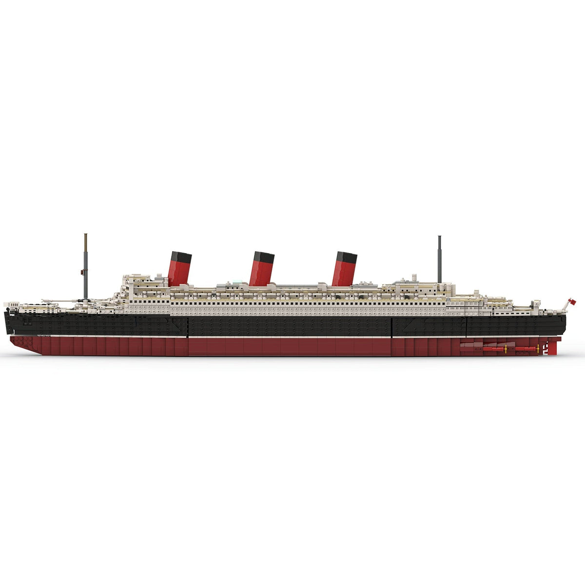 MOC - 93208 Queen Mary Bausteinboot Klemmbausteine - LesDiy - Klemmbausteine