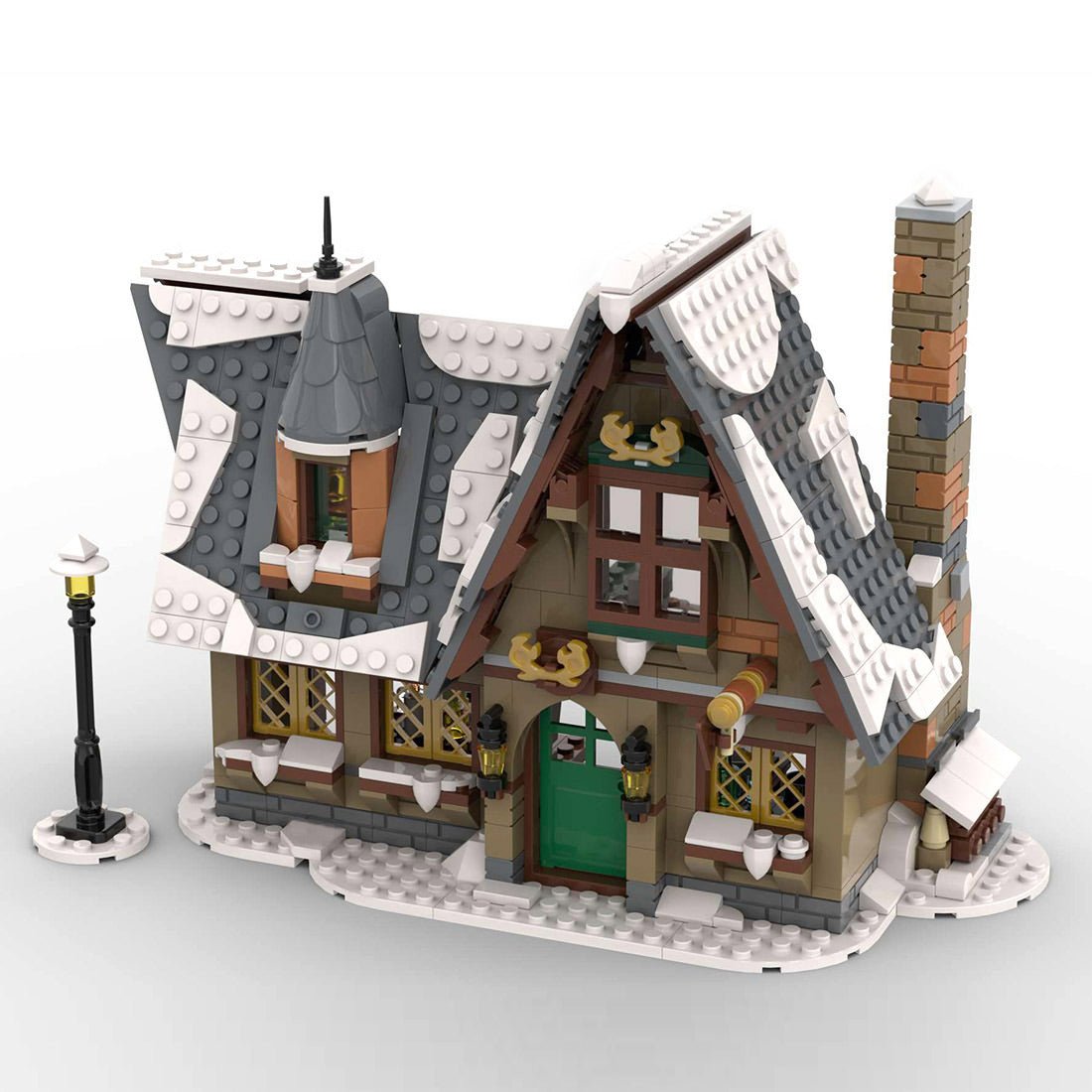 MOC - 94936 The Stuffed Stocking (a Winter Village Inn) Klemmbausteine - LesDiy - Klemmbausteine