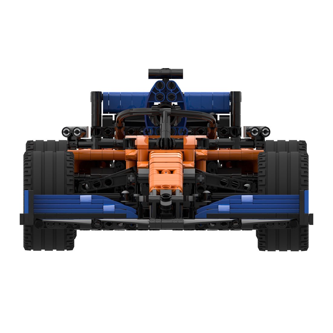 MOC - 95766 Formel - Rennwagen Klemmbausteine - LesDiy - Klemmbausteine