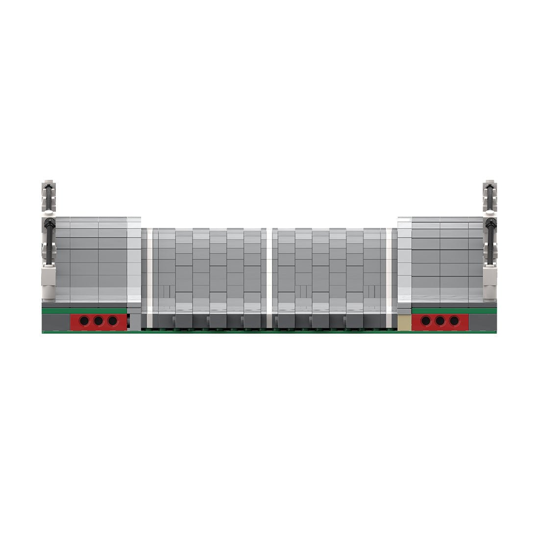 MOC Modern Highway Arch Bridge Klemmbausteine - LesDiy - Klemmbausteine