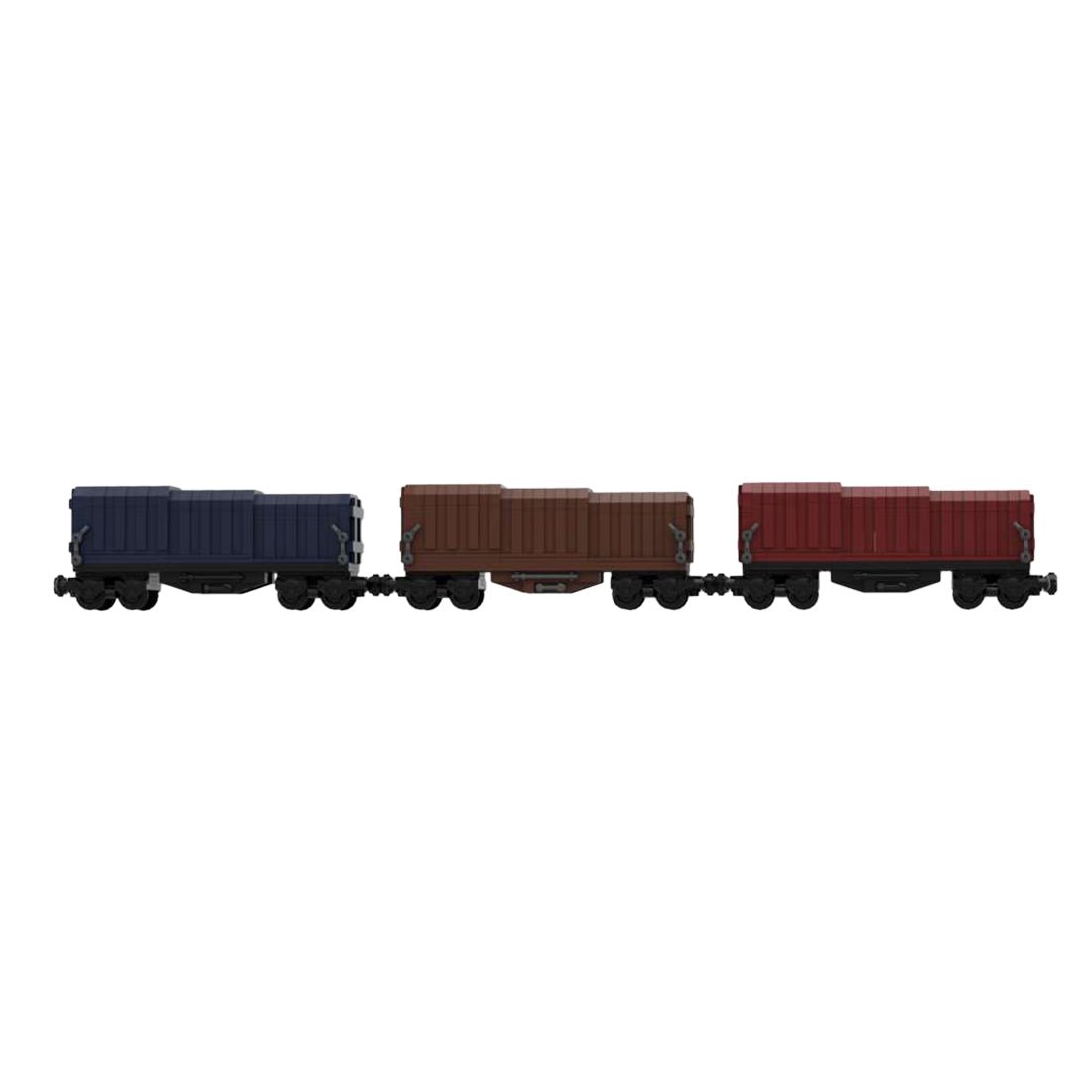 MOC Train Car Klemmbausteine - LesDiy - Klemmbausteine