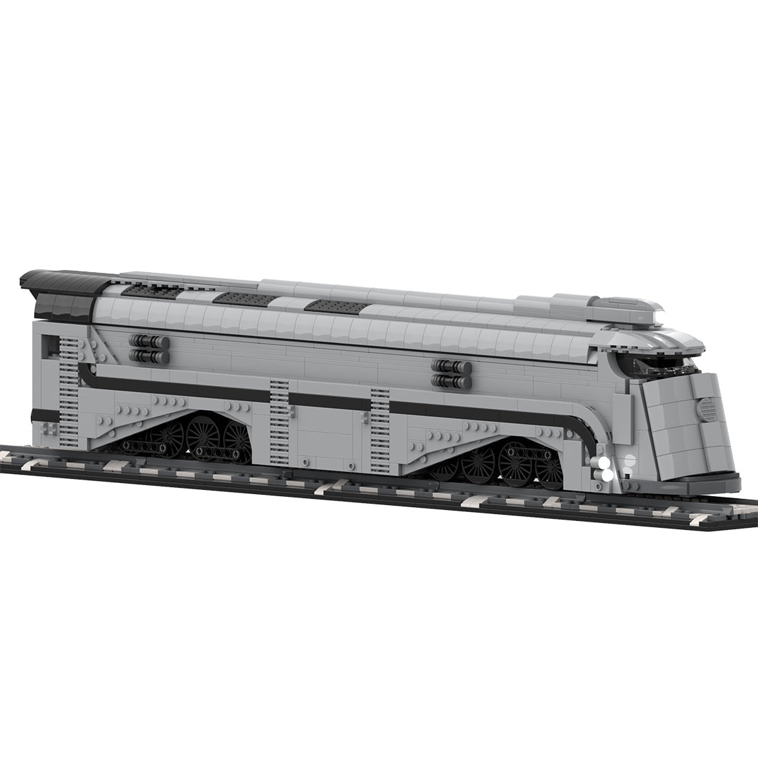 MOC Train Klemmbausteine(Static Version/1453PCS) - LesDiy - Klemmbausteine