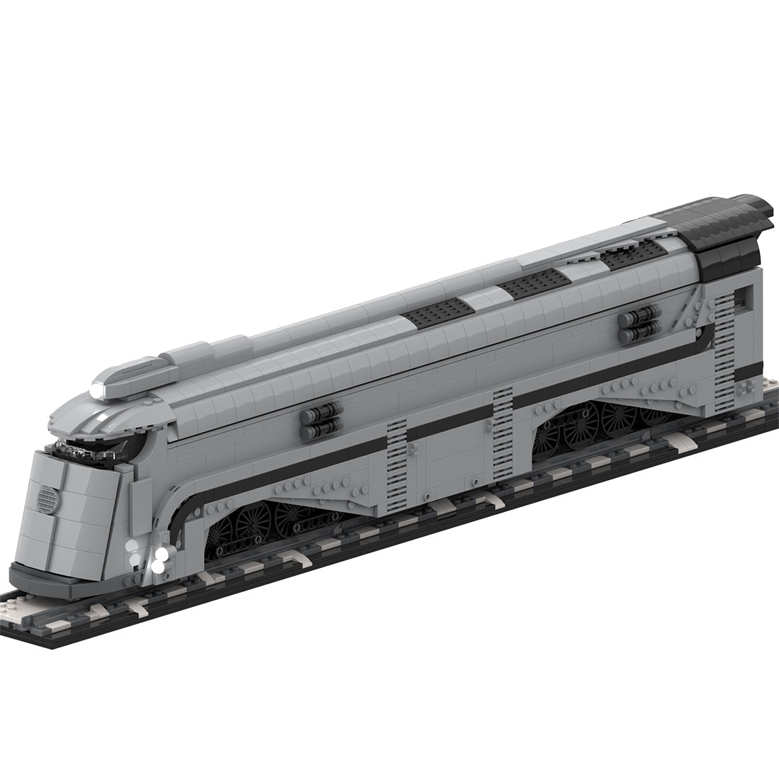 MOC Train Klemmbausteine(Static Version/1453PCS) - LesDiy - Klemmbausteine