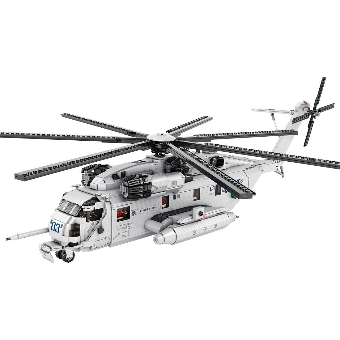 Mocsage MOC - 127265 CH - 53E Super Stallion 1/35 Klemmbausteine - LesDiy - Klemmbausteine