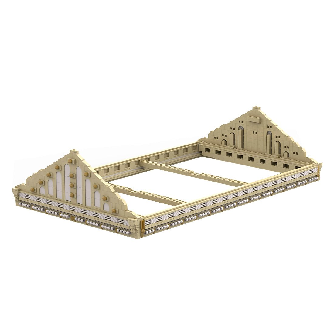 Module 5 for MOC - 136729 Ancient Roman Temple Castle Klemmbausteine - LesDiy - Klemmbausteine