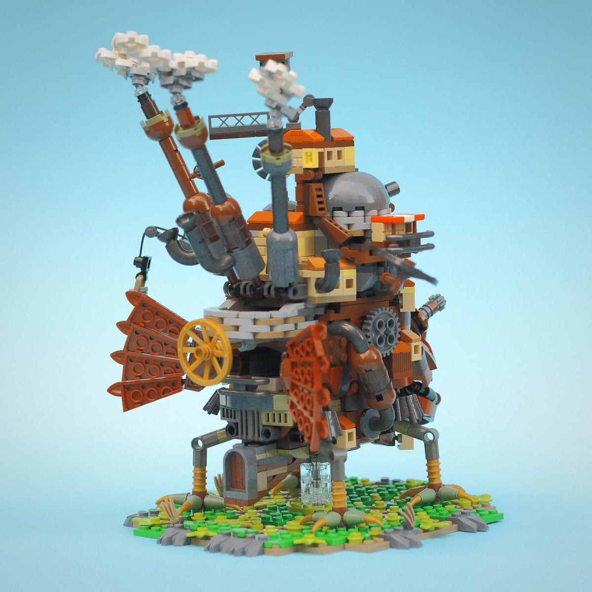 Moving Castle MOC - LesDiy - Klemmbausteine