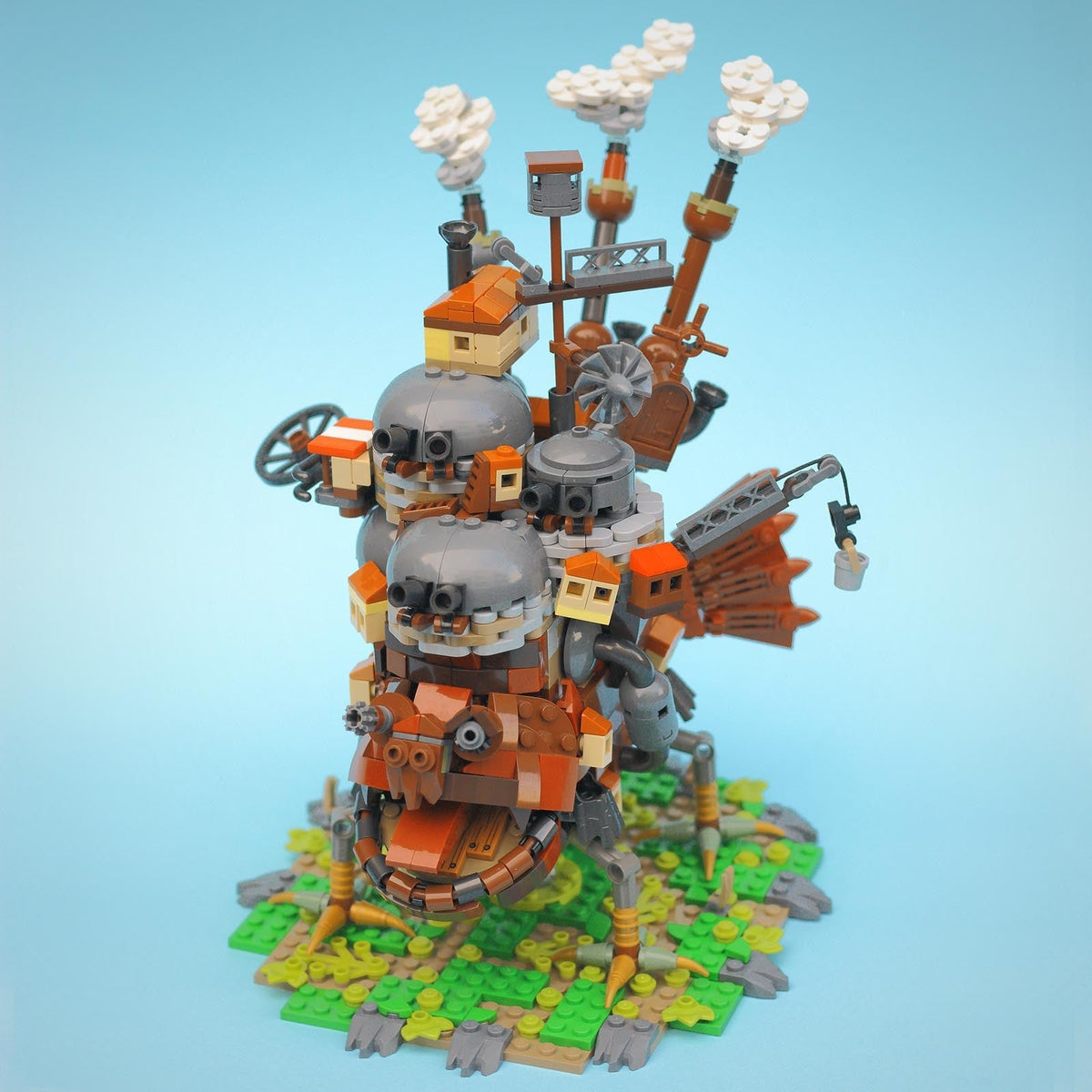 Moving Castle MOC - LesDiy - Klemmbausteine
