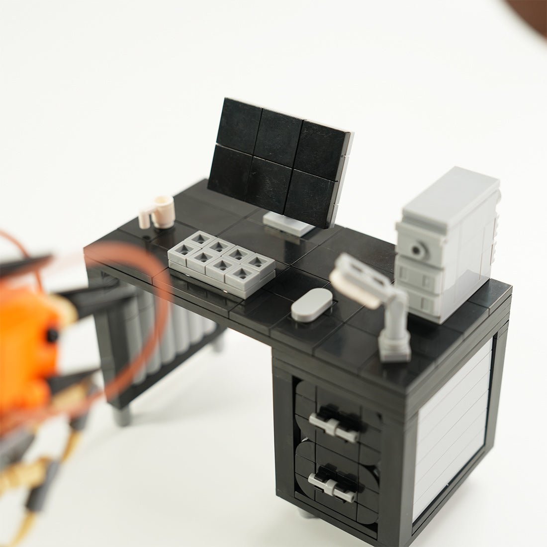 Office Working Shrimp Klemmbausteine - LesDiy - Klemmbausteine