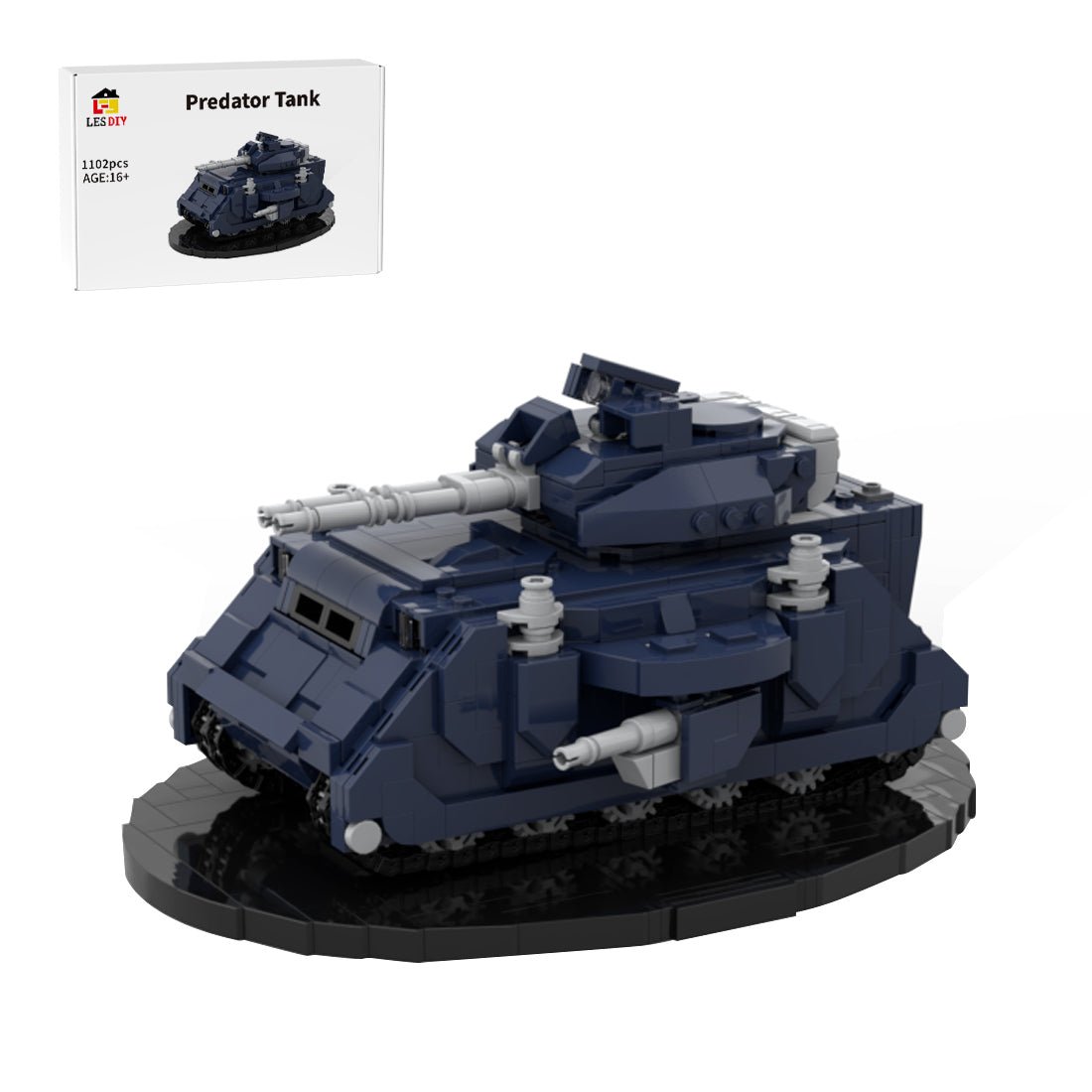 Predator Tank Klemmbausteine - LesDiy - Klemmbausteine
