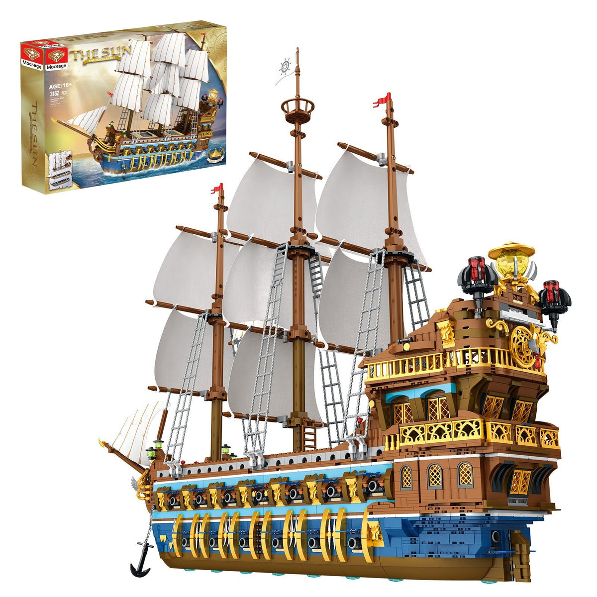 Royal Fleet Corsair Klemmbausteine - LesDiy - Klemmbausteine