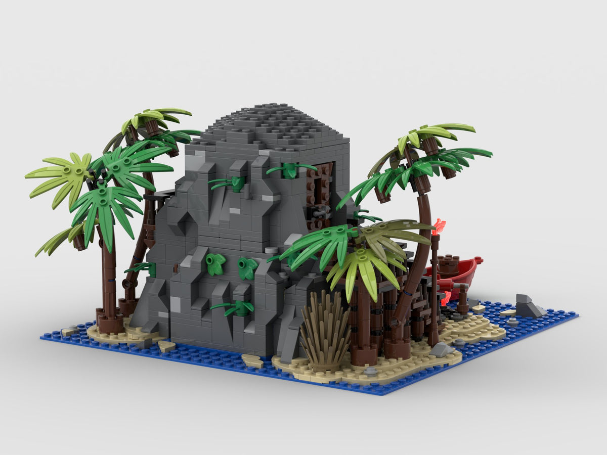 Skull Island - LesDiy - Klemmbausteine