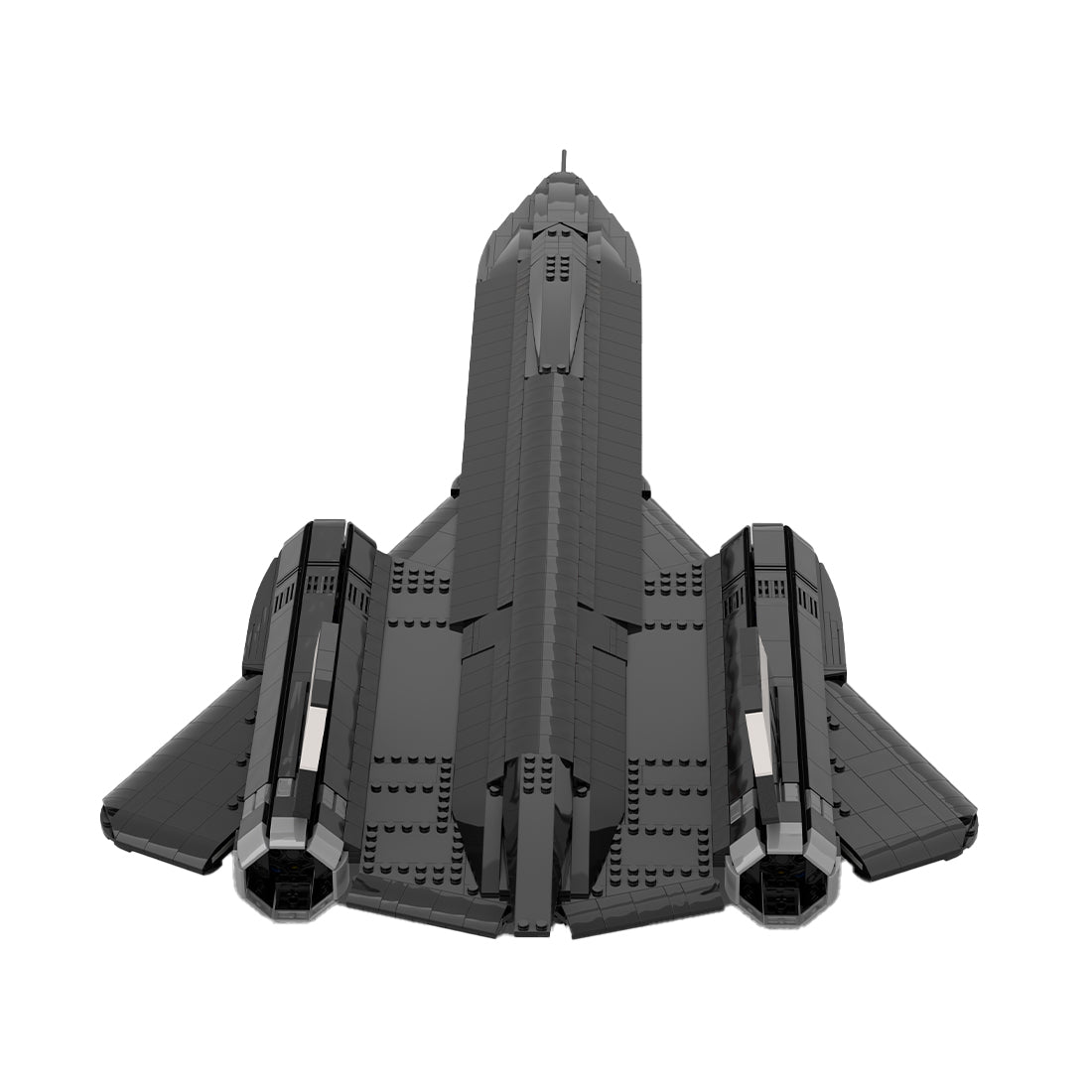 SR - 71 Reconnaissance Aircraft Military Klemmbausteine - LesDiy - Klemmbausteine