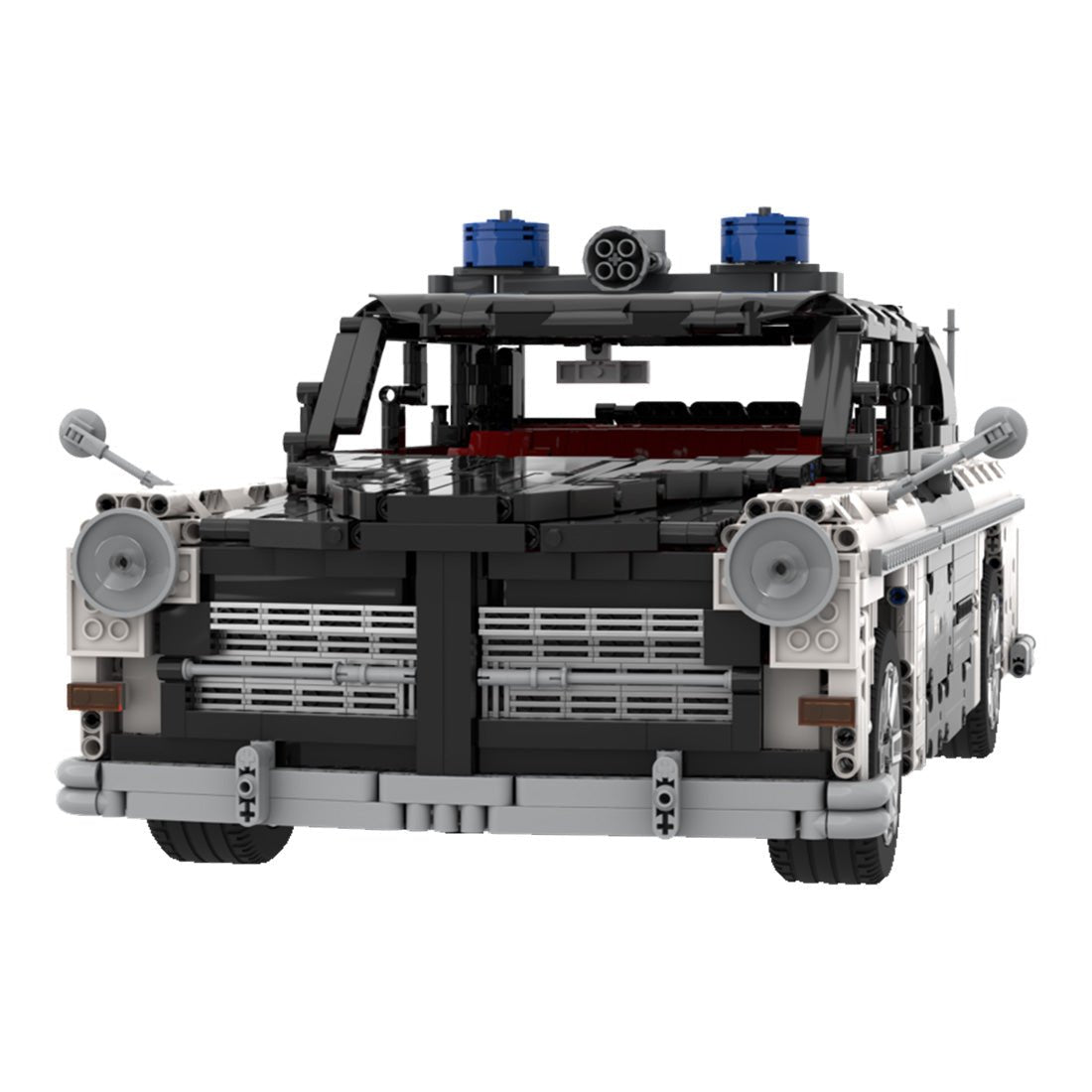 Technologie - Sportwagen - Modell - Polizeiauto - LesDiy - Klemmbausteine