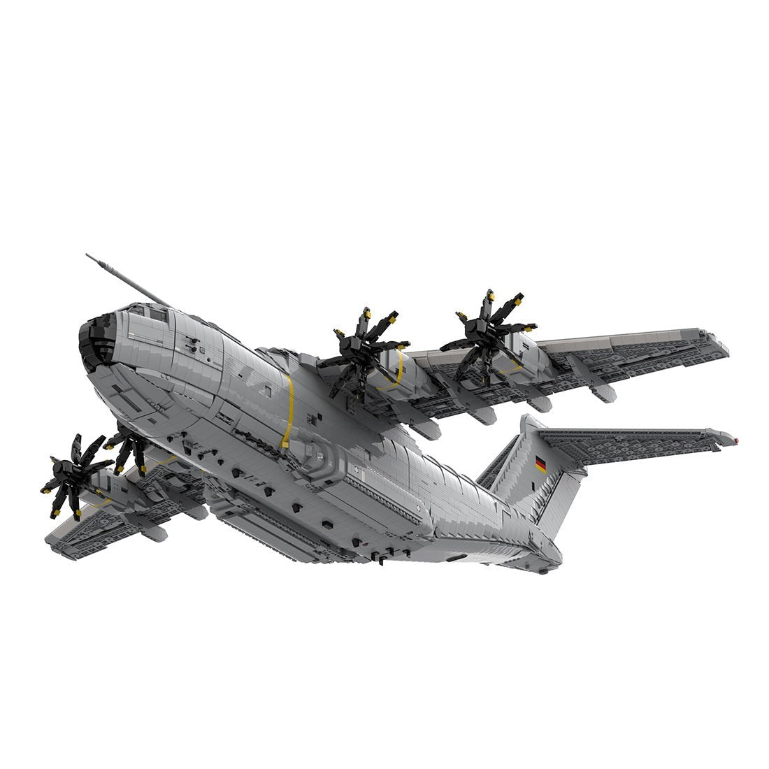 Transportflugzeug A400M Atlas Klemmbausteine (Statische Version) - LesDiy - Klemmbausteine