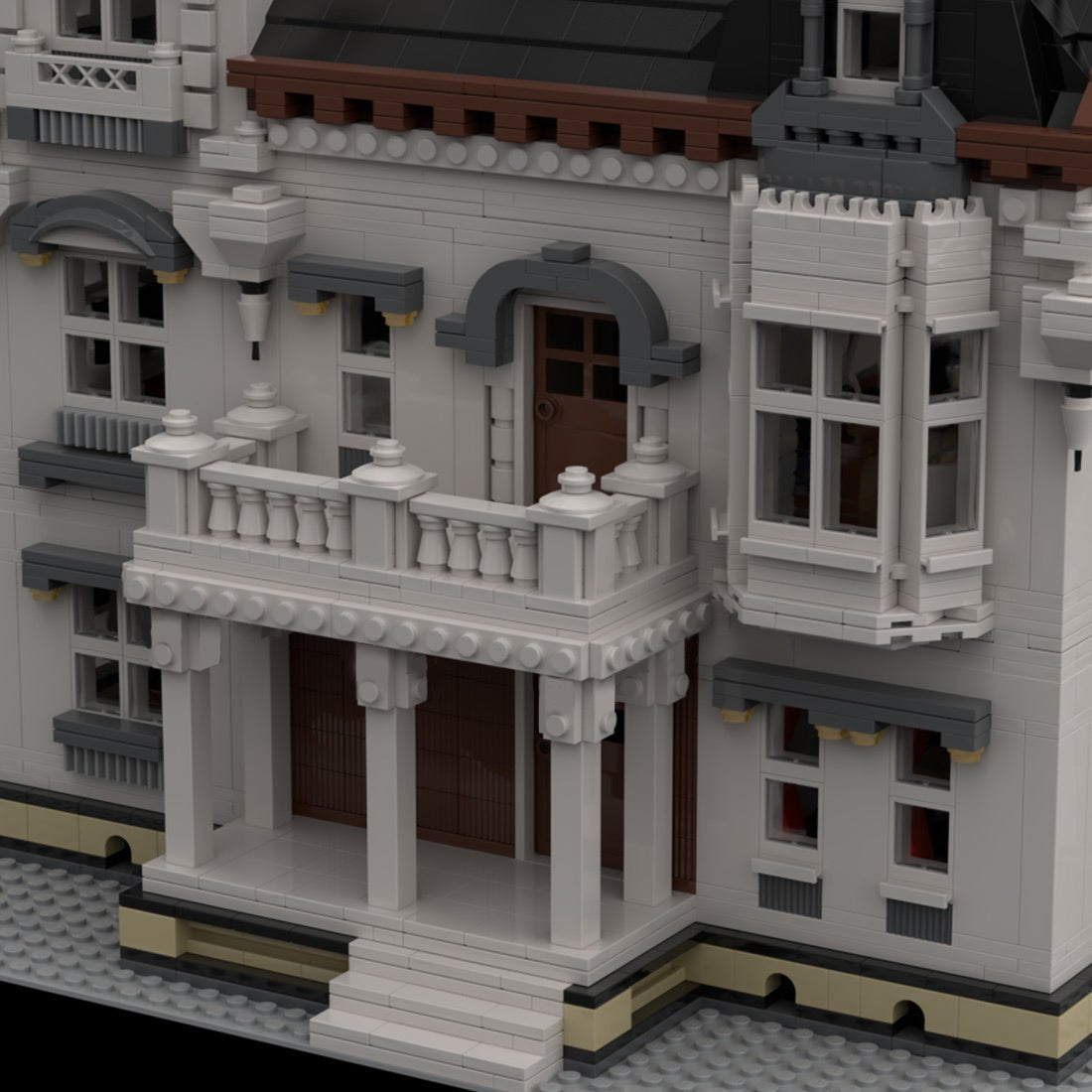 Victorian Suburban Residence Klemmbausteine - LesDiy - Klemmbausteine