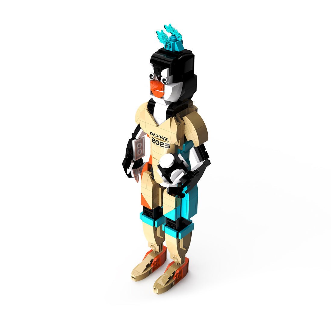 Women's World Cup Mascot Tazuni - LesDiy - Klemmbausteine