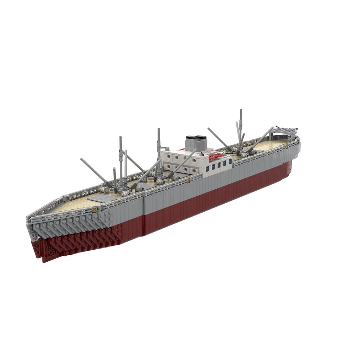 WWII Liberty Cargo Ship Klemmbausteine - LesDiy - Klemmbausteine