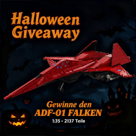 🎃 Halloween Giveaway 2025：Win the ADF-01 FALKEN MOC (1:35 · 2137 PCS) | LesDiy x Handsolo99 - LesDiy