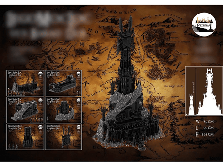 Warum dieses 17.693-teilige Barad-dûr MOC das ultimative Geschenk für „Der Herr der Ringe“-Fans ist - LesDiy