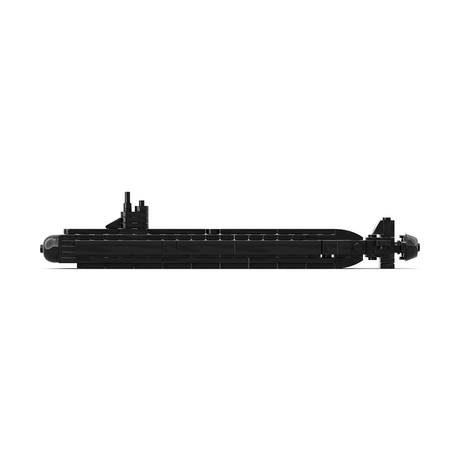 1/150 Scale Mini Submarine Set 2 Klemmbausteine - LesDiy - Klemmbausteine