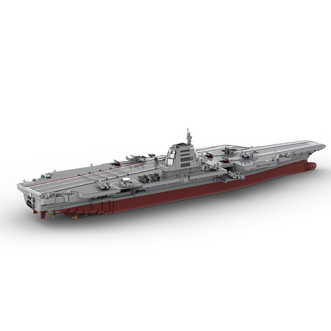 1:200 Chinese Navy CV - 18 Aircarrier Klemmbausteine - LesDiy - Klemmbausteine