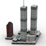 1/2000 World Trade Center (1973 - 2001) Klemmbausteine - LesDiy - Klemmbausteine