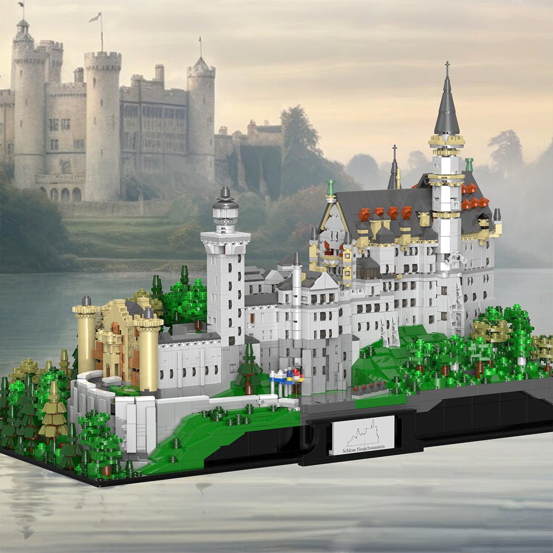 1/30 Scale German Neuschwanstein Castle Klemmbausteine - LesDiy - Klemmbausteine
