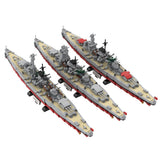 1/300 Scale German 3 in 1 Military Armored Warship Klemmbausteine - LesDiy - Klemmbausteine