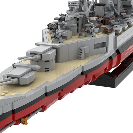 1/300 Scale HMS Hood Battlecruiser Klemmbausteine-LesDiy-Klemmbausteine