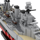 1/300 Scale HMS Hood Battlecruiser Klemmbausteine-LesDiy-Klemmbausteine