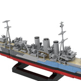 1/300 Scale HMS Norfolk Heavy Cruiser Klemmbausteine-LesDiy-Klemmbausteine