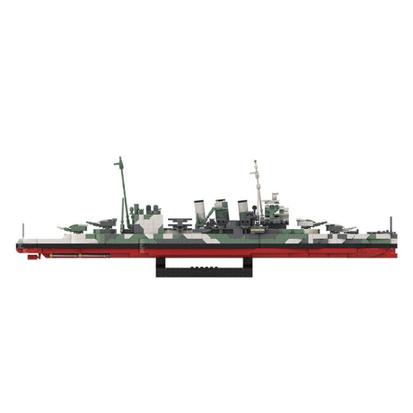 1/300 Scale HMS Suffolk Heavy Cruiser Klemmbausteine-LesDiy-Klemmbausteine