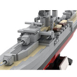 1/300 Scale Light Cruiser Klemmbausteine - LesDiy - Klemmbausteine