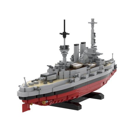 1/300 Scale SMS Schleswig-Holstein Battleship Klemmbausteine-LesDiy-Klemmbausteine